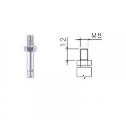 Čep se závitem M8x12  č.161  (kolečka EMI 8)