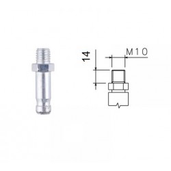 Čep se závitem M10x14  č.160  (kolečka EMI 8)